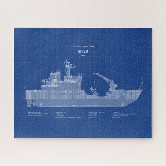 USCG Cutter Spar wlb-206 - ABD (Horizontal)