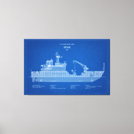 USCG Cutter Spar wlb-206 - ABD Leinwanddruck