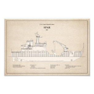 USCG Cutter Spar wlb-206 - SBD Fotodruck