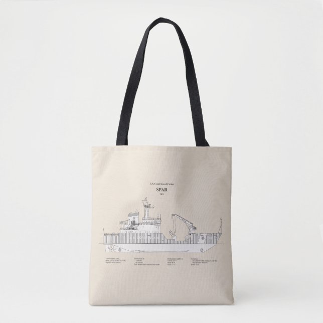 USCG Cutter Spar wlb-206 - SBD Tasche (Vorderseite)