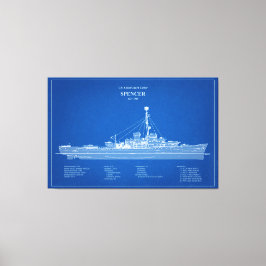 USCG Cutter Spencer wpg-36 - ABD Leinwanddruck