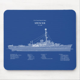 USCG Cutter Spencer wpg-36 - ABD Mousepad