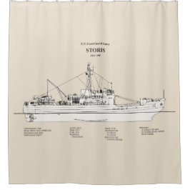 USCG Cutter Storis wmec-38 - SBD Duschvorhang