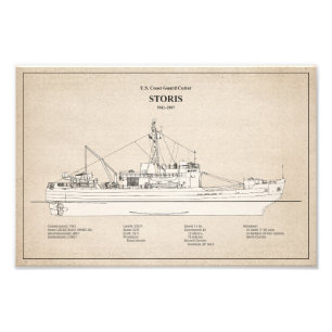 USCG Cutter Storis wmec-38 - SBD Fotodruck