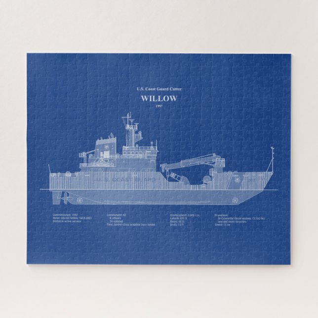 USCG Cutter Willow wlb-202 - ABD (Horizontal)