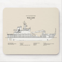 USCG Cutter Willow wlb-202 - SBD Mousepad