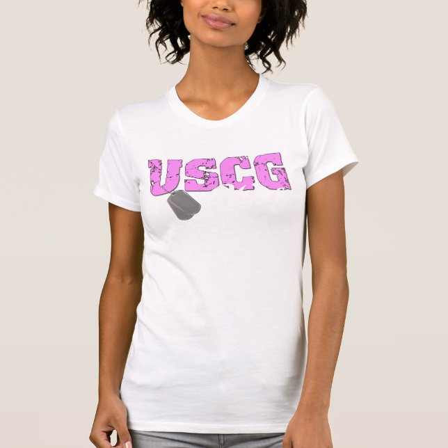 USCG Ehefrau T-Shirt (Vorderseite)