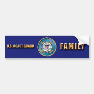 USCG Familien-Autoaufkleber Autoaufkleber