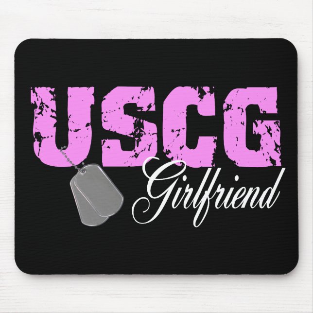 USCG Girlfriend Mousepad (Vorne)