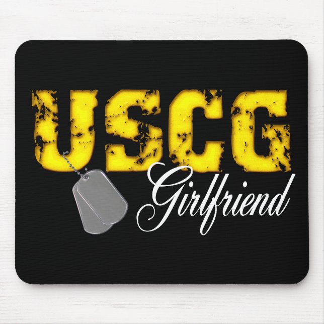 USCG Girlfriend Mousepad (Vorne)