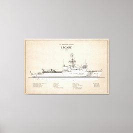 USCG Legare wmec-912 - SBD Leinwanddruck