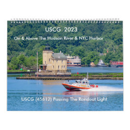 USCG On & Oove The Hudson River 2023 Calendar Kalender