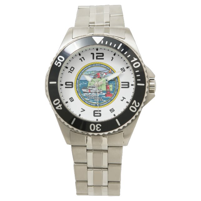 USCG-Sektor Columbia River Armbanduhr (Vorderseite)