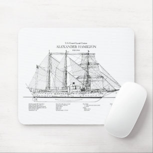 USCGC Alexander Hamilton wix-272 - SBD Mousepad