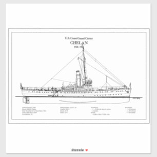 USCGC Chelan - SBD Aufkleber