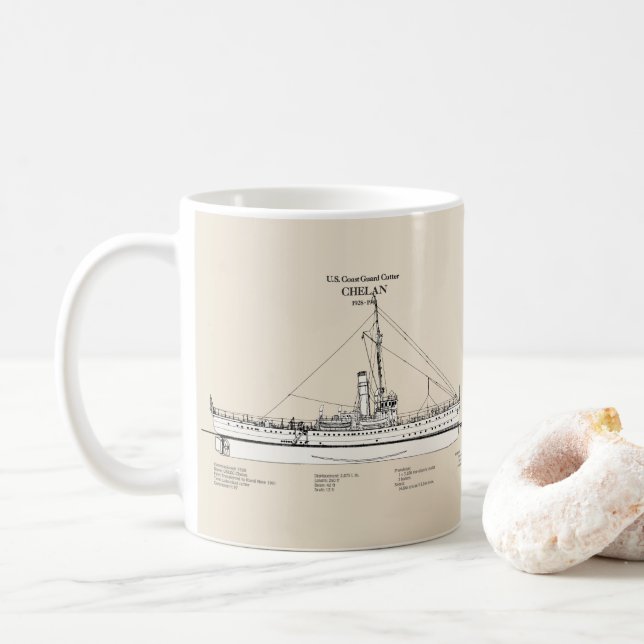 USCGC Chelan - SBD Kaffeetasse (Mit Donut)