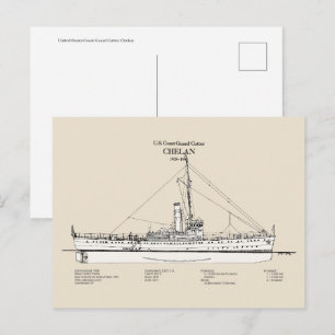 USCGC Chelan - SBD Postkarte