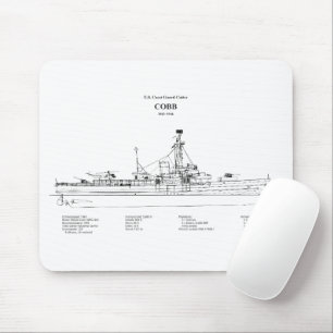 USCGC Cobb wpg-181 - BD Mousepad
