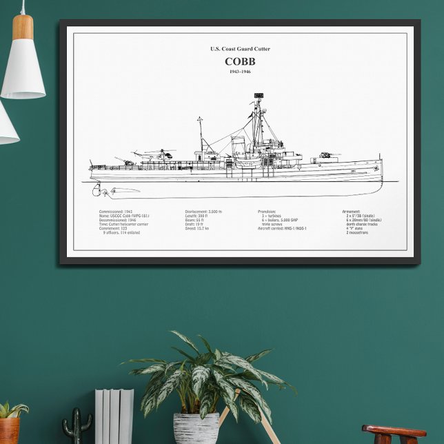 USCGC Cobb wpg-181 - BD Poster (Von Creator hochgeladen)