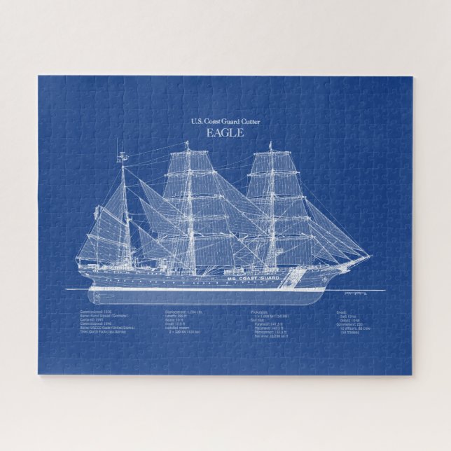 USCGC Eagle wix-327 - ABD (Horizontal)