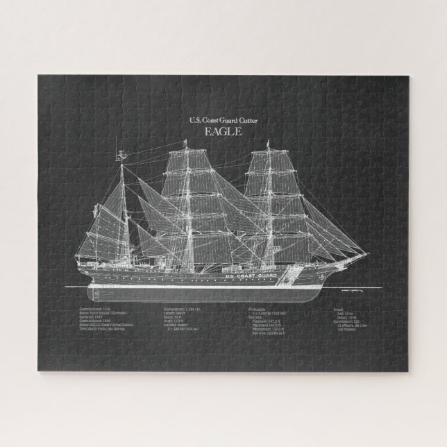 USCGC Eagle wix-327 - PD (Horizontal)