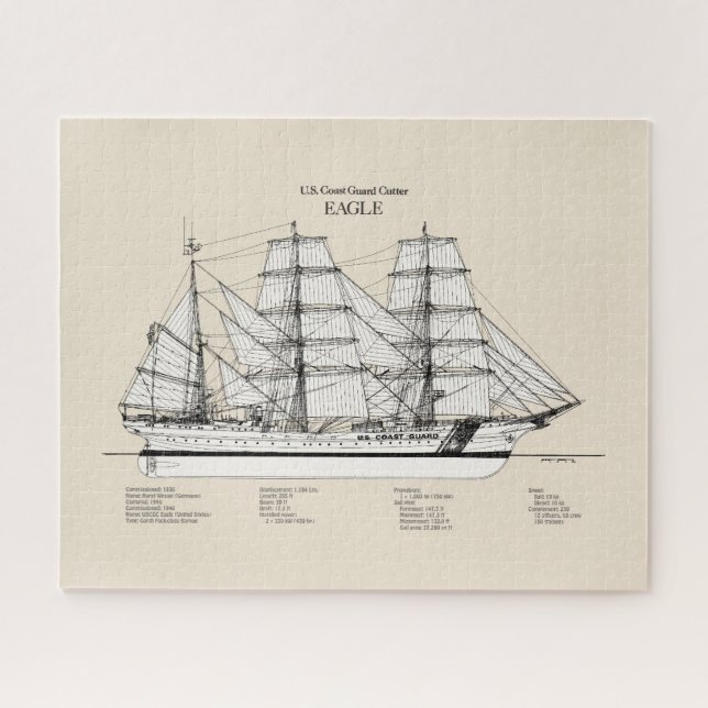 USCGC Eagle wix-327 - SBD (Horizontal)