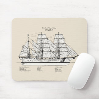USCGC Eagle wix-327 - SBD Mousepad