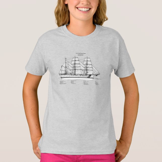 USCGC Eagle wix-327 - SBD T-Shirt (Vorderseite)