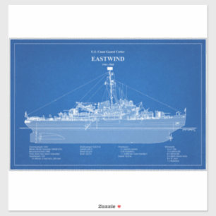USCGC Eastwind Waggb-279 - ABD Aufkleber