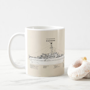 USCGC Eastwind Waggb-279 - SBD Kaffeetasse