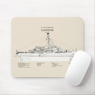USCGC Eastwind Waggb-279 - SBD Mousepad