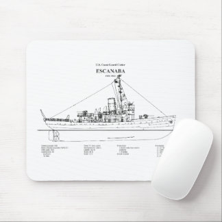 USCGC Escanaba wpc-77 - BD Mousepad
