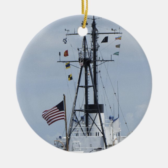 USCGC Ingham Keramikornament (Vorne)
