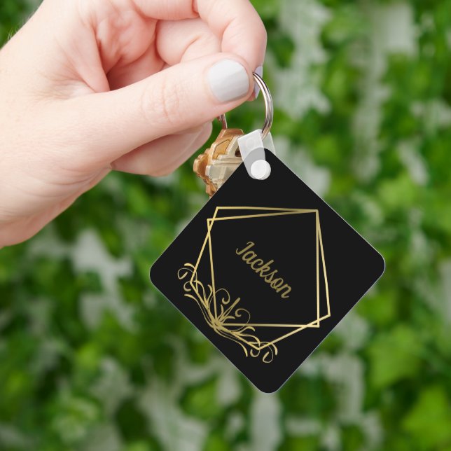 Useful Gifts for Friends – Personalized Key Chain Schlüsselanhänger (Hand)