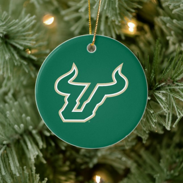 USF Bulls Keramik Ornament (Baum)