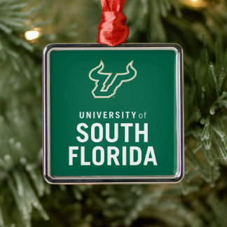 USF Bulls Ornament Aus Metall