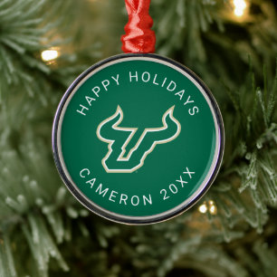 USF Bulls Ornament Aus Metall