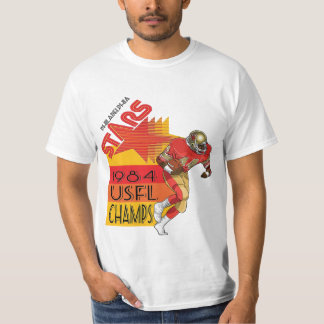 USFL Philadelphia Stars Football-Design T-Shirt