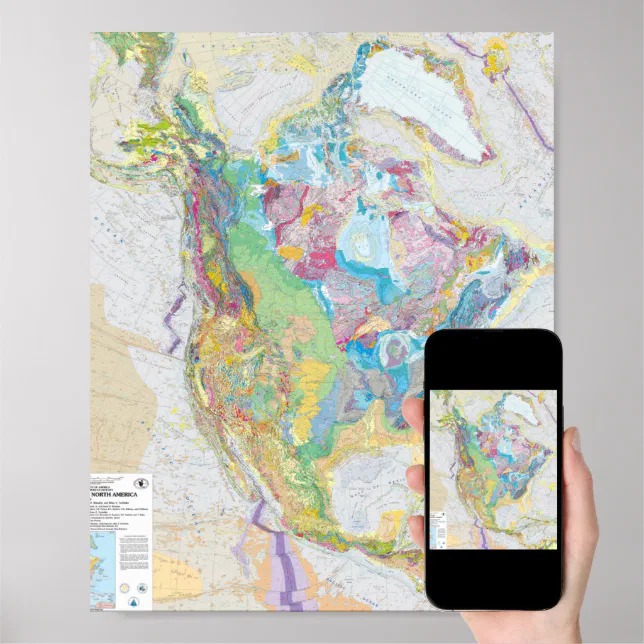 Geologic Map Of North America Poster Map Of World Sexiz Pix 5680