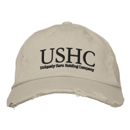 USHC bestickter Hut, Alternative Apparel Basic Ad Bestickte Baseballkappe