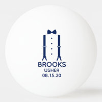 Usher Blue Bow Krawatte