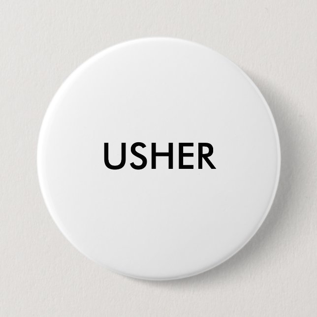 USHER BUTTON (Vorderseite)