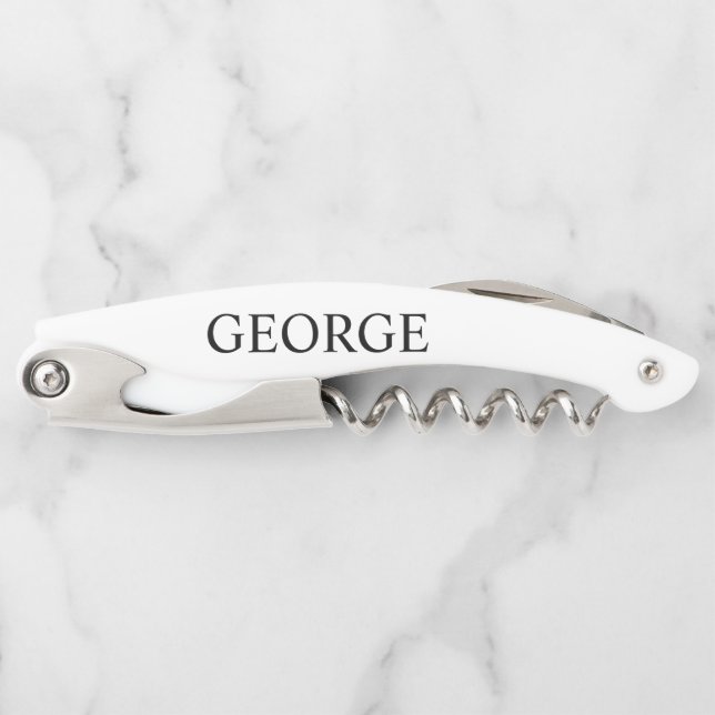 Usher Custom Waiter's Corkschraube Kellnermesser (Vorderseite)