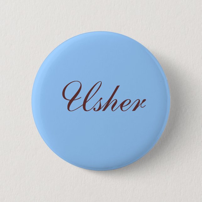 Usher-Knopf Button (Vorderseite)