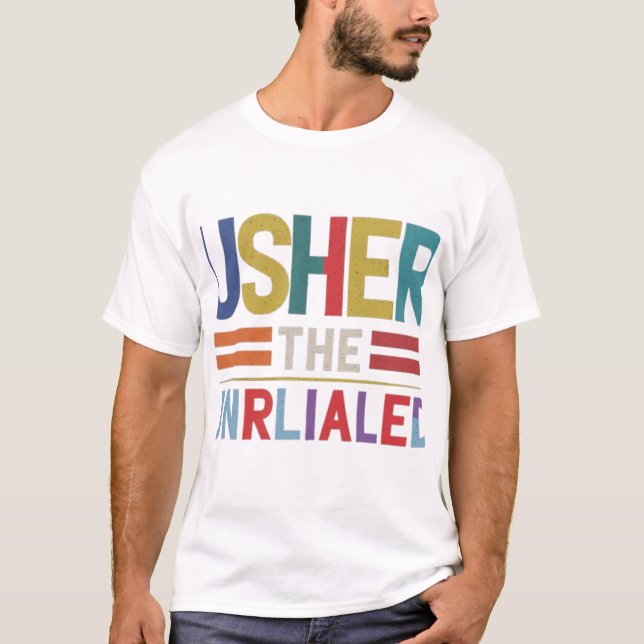 Usher the Unrivaled T-Shirt (Vorderseite)