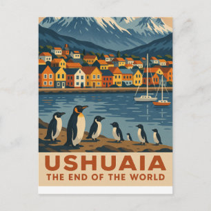 Ushuaia – Das Ende der Welt Postkarte