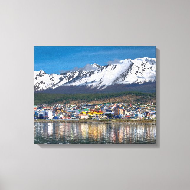 Ushuaia Fotografie. Tierra del Fuego Argentinien Leinwanddruck (Vorderseite)