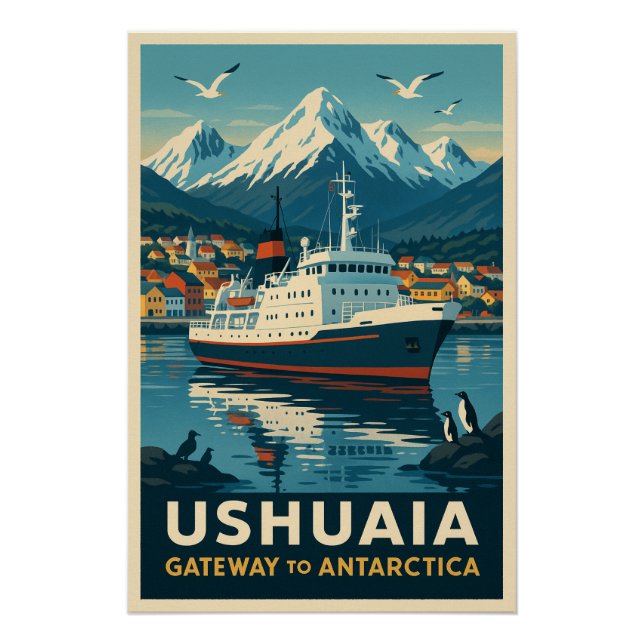 Ushuaia - Tor zur Antarktis Poster (Vorderseite)