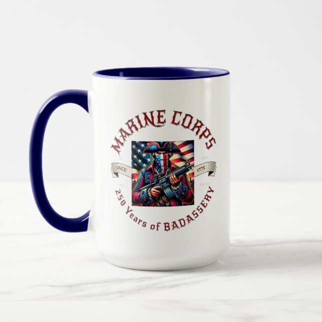 USMC Badassery Tasse (Links)