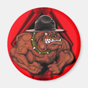 USMC Devil Dog Magnet